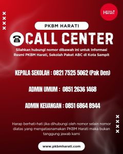 Call Center PKBM Harati